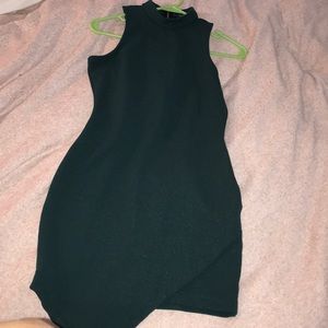 Green bodycon dress